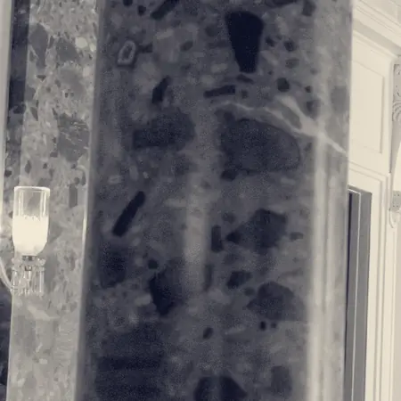 A polished marble column